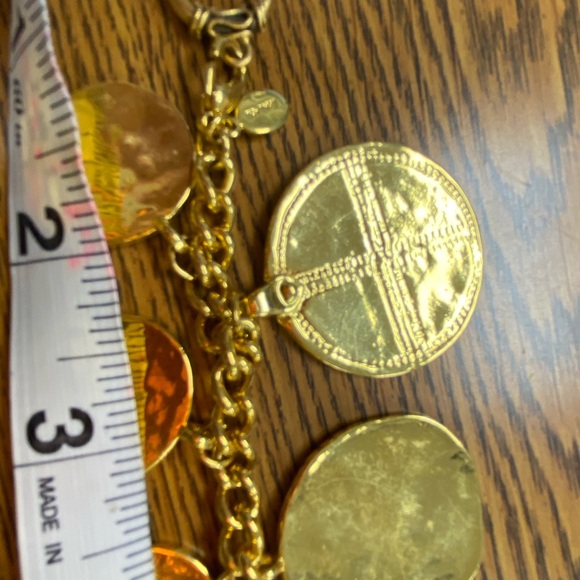 Kenneth Jay Lane Gold Acapulco Bracelet - Picture 3 of 12